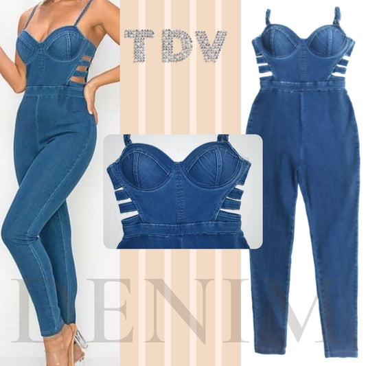 Side-Cut Out Jumpsuit