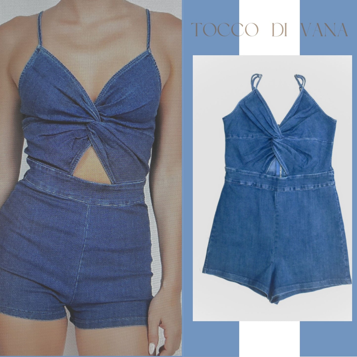 Fabulous Denim Romper