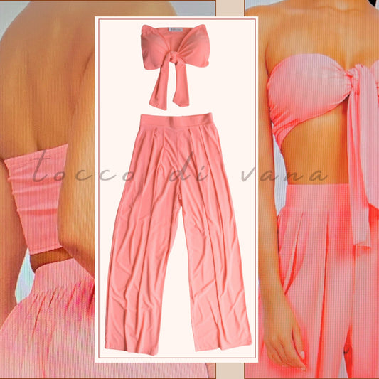 Strapless Pant Set