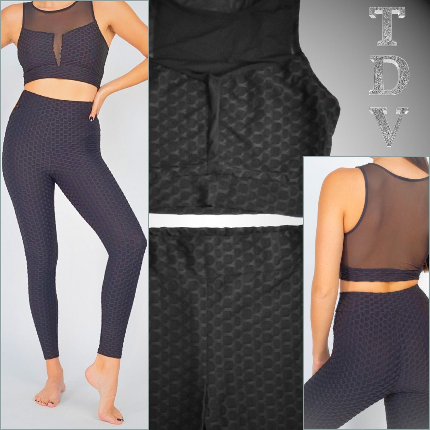 Black Yoga Set