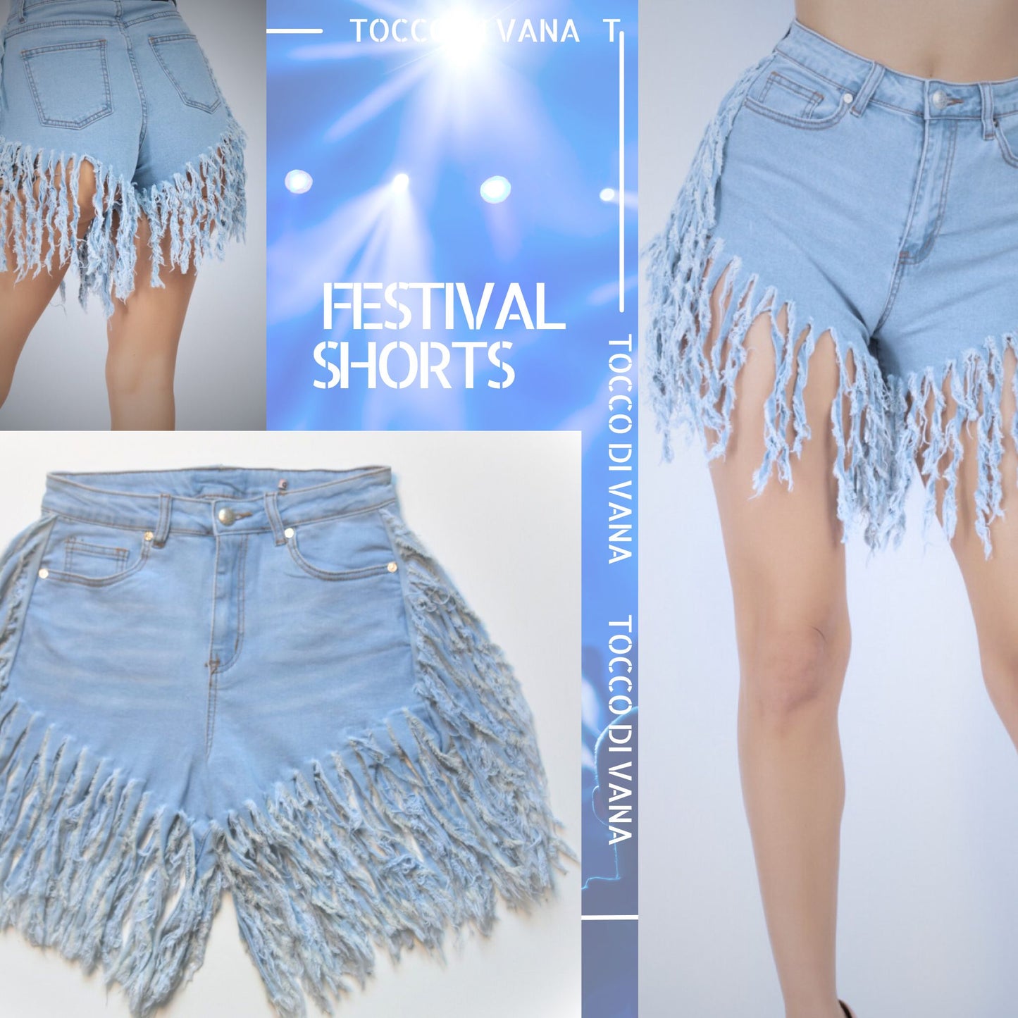 Festival Fringe Hem Shorts