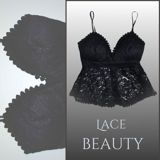 Lace Bustier Top