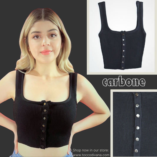 Carbone Crop Top